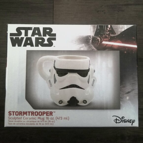 Star Wars Stormtrooper Sculpted 3D Ceramic Mug - Picture 1 of 16